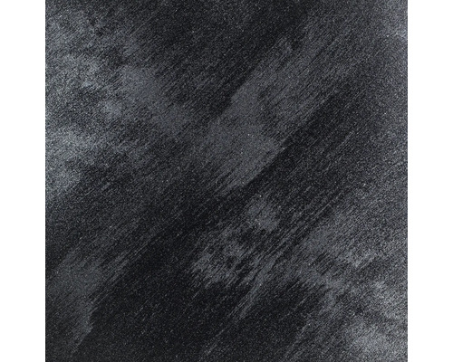 Čierna podlahová dlaždica s matným povrchom