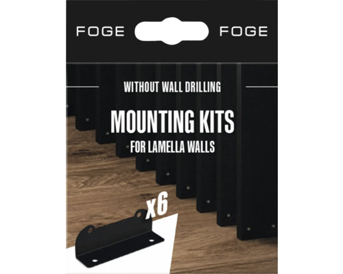 Montážna súprava FOGE pre lamelové steny bez vŕtania