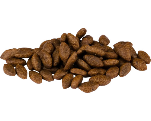 Hromada suchého krmiva pre zvieratá