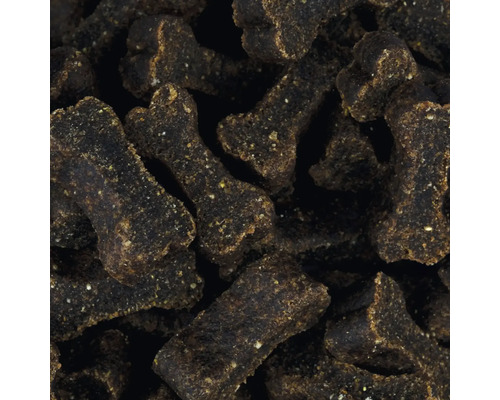 Detailný záber maškŕt pre psov v tvare kostí