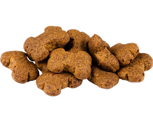 Hromada psích sušienok v tvare kostí