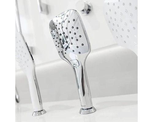 Ručná sprcha s viacerými druhmi prúdu