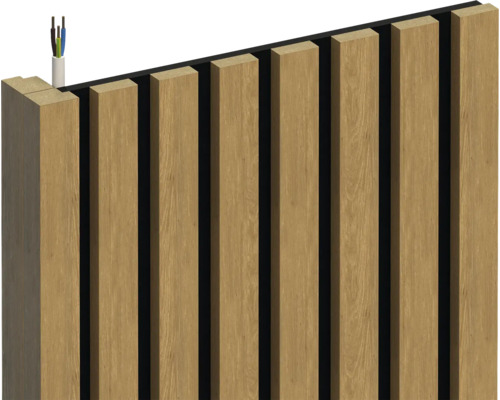 Drevené panely s akustickou plsťou na obloženie stien