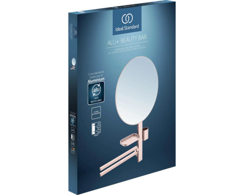 Balenie Ideal Standard Alu Plus Beauty Bar s hliníkovým jadrom a poznámkou, že produkt je 100% recyklovateľný