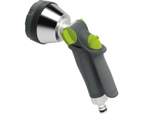 Záhradná striekacia pištoľ s nastaviteľnou striekacou hlavou na zavlažovanie záhrady