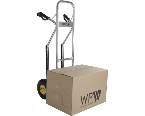 Ručný vozík s kartónom