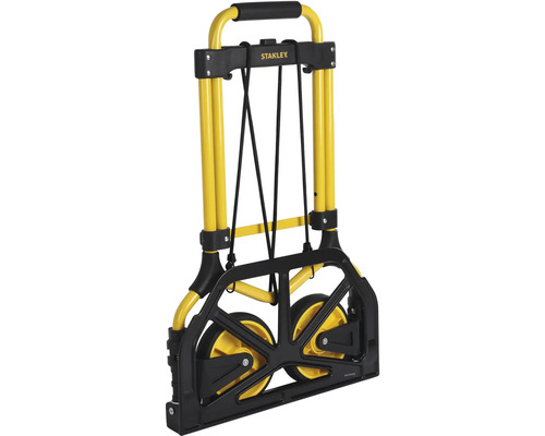 Zložený žltý vozík Stanley