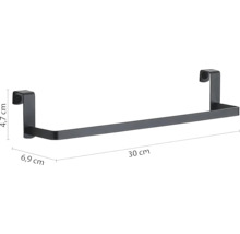 Držiak na uteráky na zavesenie, šírka 30 cm
