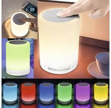 Niekoľko pohľadov na stolnú lampu s funkciou reproduktora