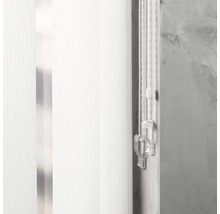 Lamelový záves s ovládacou retiazkou na okenné dekorácie