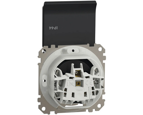 Zásuvková vložka Schneider Electric s výklopným vekom a stupňom krytia IP44