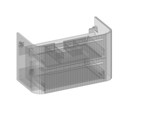 Skrinka pod umývadlo bez umývadla