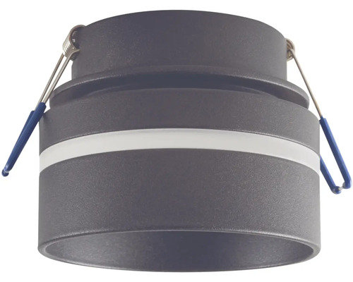 Vstavané bodové svietidlo do interiéru s upevňovacími pružinami