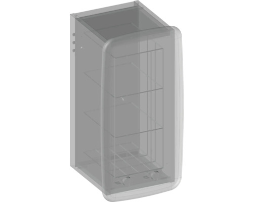 Skrinka s priehradkami na montáž na stenu
