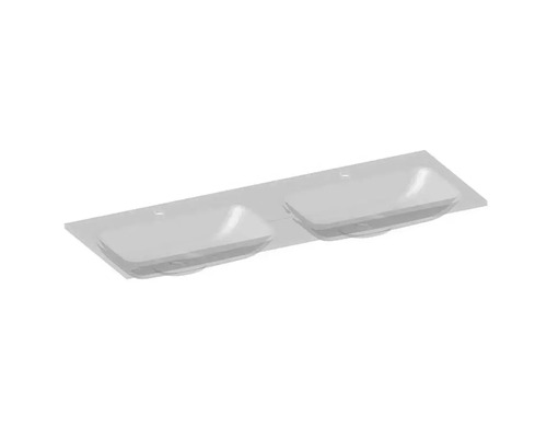 Dvojité umývadlo z keramiky do kúpeľne