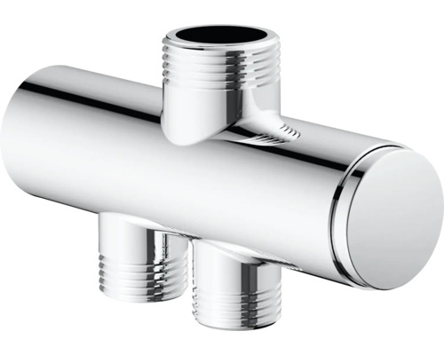 Trojcestný ventil z kovu na sanitárne použitie