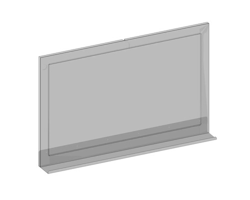 Hygienická ochrana z akrylového skla so stojanom