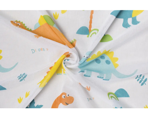 Látka so vzorom dinosaurov