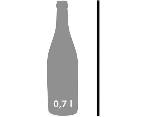 Silueta fľaše s objemom 0,7 litra