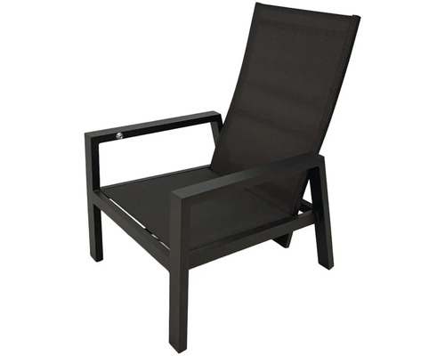 Záhradná stolička s podrúčkami a vysokým operadlom