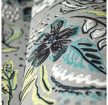 Detail tapety s kvetinovým vzorom