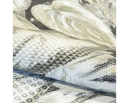 Tapeta s geometrickými a kvetinovými vzormi