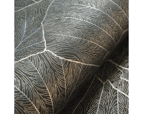 Detail tapety s motívom listov