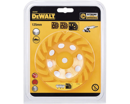 Brúsny kotúč DeWalt, priemer 125 mm, v balení