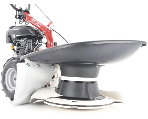 Detail motorovej bubnovej kosačky