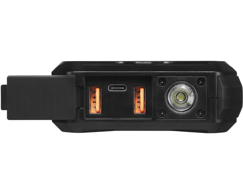 Porty a svetlo čiernej štartovacej pomôcky