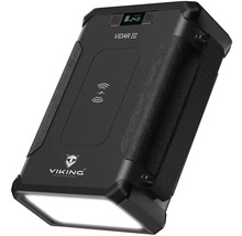 Čierne pracovné svetlo Viking Technology VIDAR III s funkciou bezdrôtového nabíjania