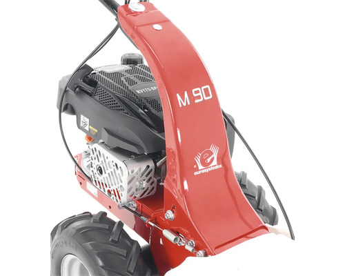 Kultivátor s logom Eurosystems a označením M 90