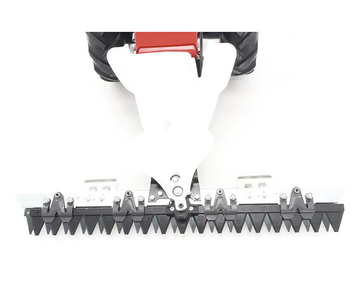 Lištová kosačka s dvojitým nožom