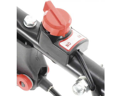 Detailný pohľad na vypínač