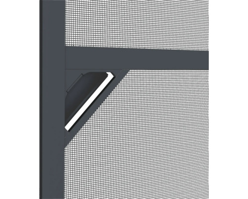 Detailný pohľad na sieť proti hmyzu s rámom