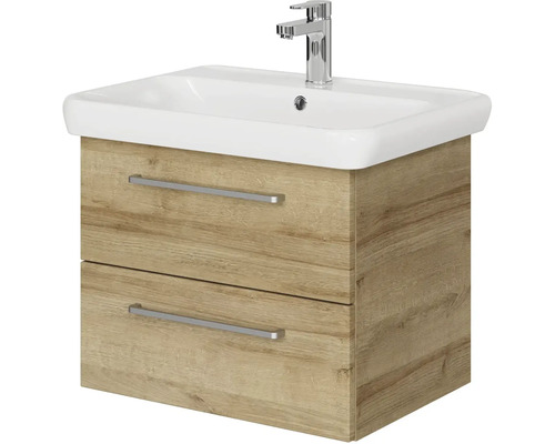 Umývadlo so skrinkou, dve zásuvky, keramické umývadlo a armatúra