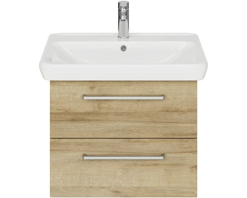 Skrinka pod umývadlo s dvoma zásuvkami a umývadlom na dosku