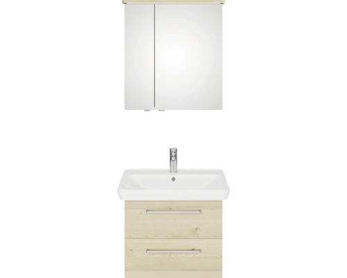 Skrinka pod umývadlo so zrkadlovou skrinkou do kúpeľne