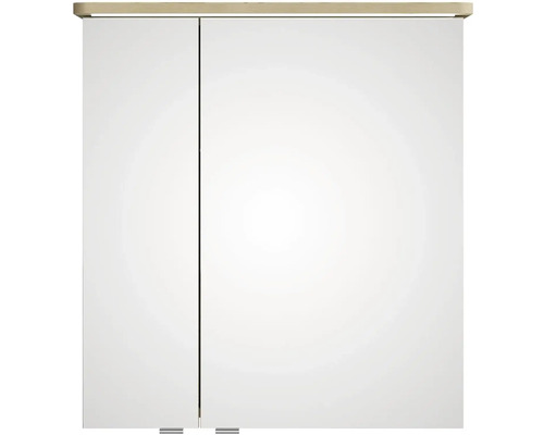 Zrkadlová skrinka s dvomi dvierkami do kúpeľne