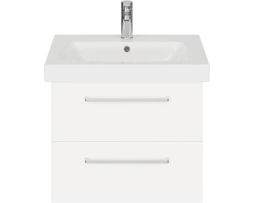 Skrinka pod umývadlo s dvomi zásuvkami a umývadlom