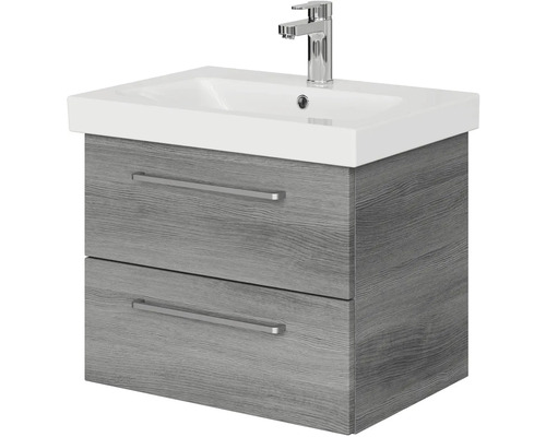 Skrinka pod umývadlo s dvomi zásuvkami, umývadlom a batériou