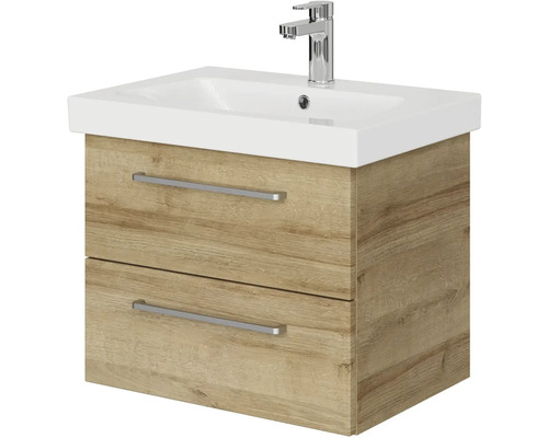 Skrinka pod umývadlo s dvomi zásuvkami a umývadlom