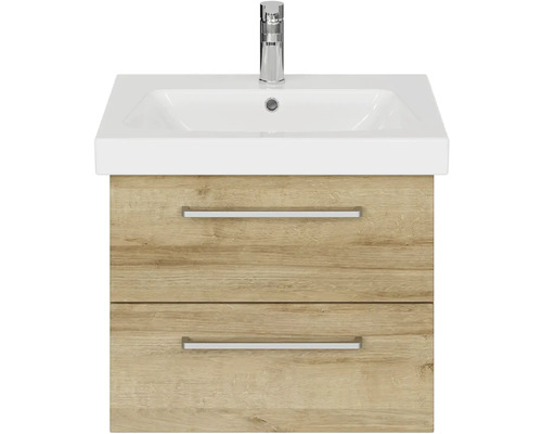 Skrinka pod umývadlo s dvomi zásuvkami a umývadlom