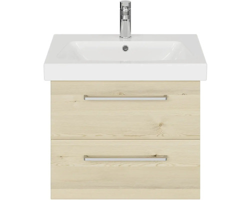 Skrinka pod umývadlo s dvoma zásuvkami, umývadlom a batériou