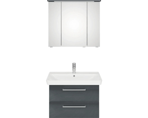 Kombinácia umývadla a zrkadlovej skrinky do kúpeľne