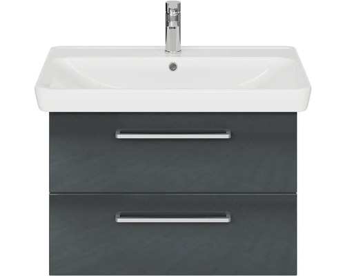 Skrinka pod umývadlo s umývadlom a dvoma zásuvkami