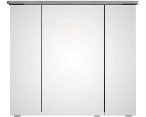 Zrkadlová skrinka s tromi dvierkami do kúpeľne