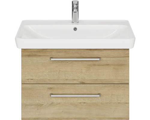 Skrinka pod umývadlo s dvoma zásuvkami, umývadlom a batériou