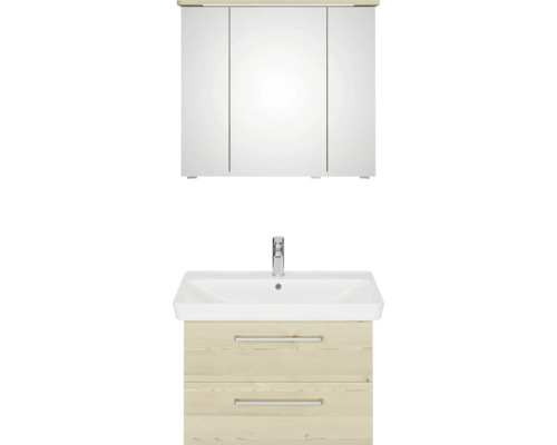 Kombinácia umývadla so zrkadlovou skrinkou do kúpeľne