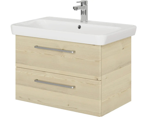 Skrinka pod umývadlo s dvomi zásuvkami, umývadlom a batériou